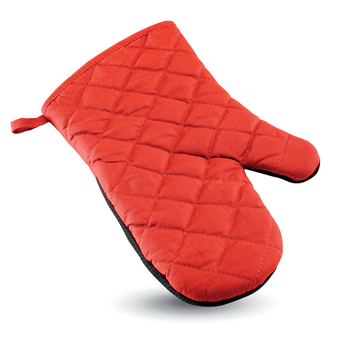 Personalised Red Super-chef Oven Glove